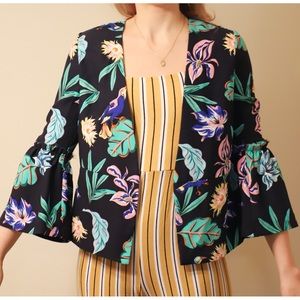 Philosophy Bell-Sleeved Cardigan